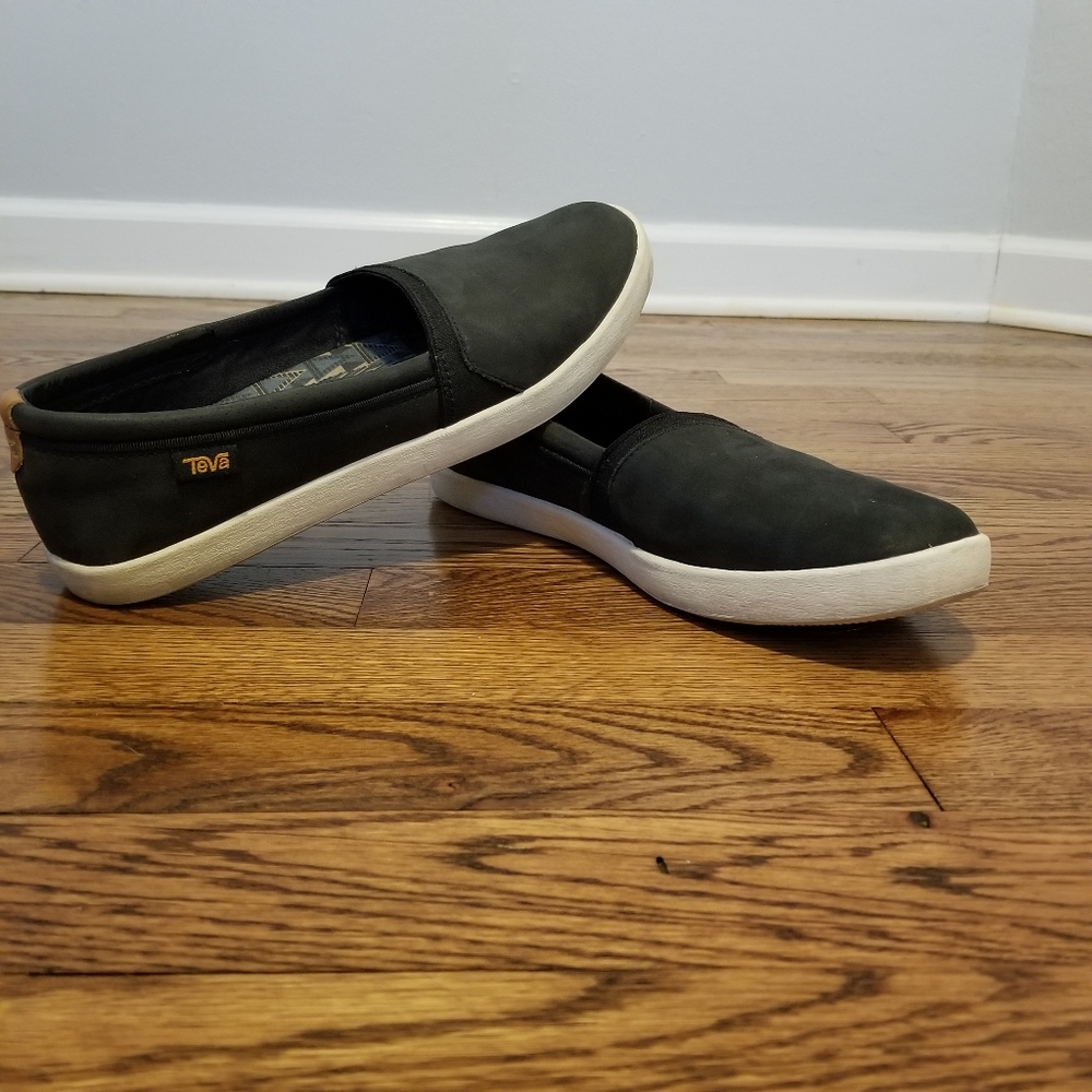 Teva Black Slip On Shoe